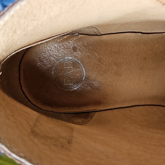 Brown leather lace up shoes - Picture 4 of 8